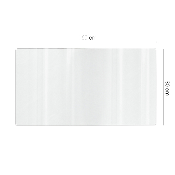 Weiches Glas transparent