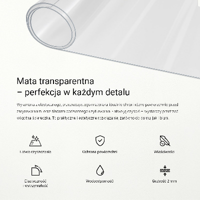 Weiches Glas transparent