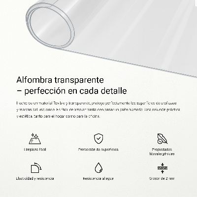 Weiches Glas transparent