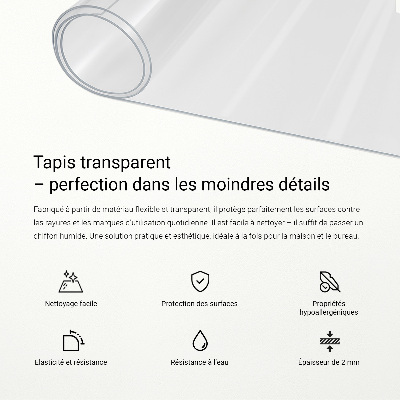 Weiches Glas transparent