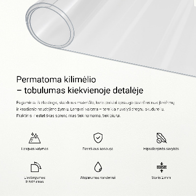 Weiches Glas transparent