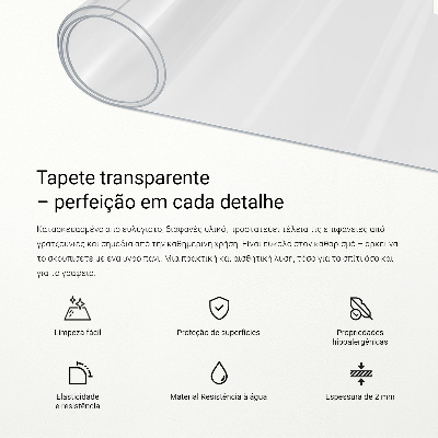 Weiches Glas transparent