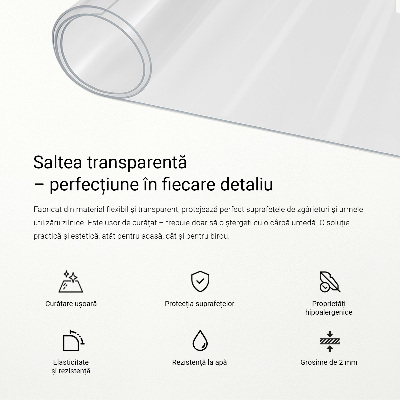 Weiches Glas transparent