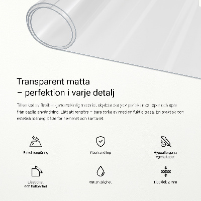 Weiches Glas transparent
