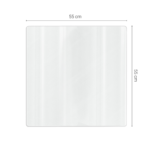 Weiches Glas transparent