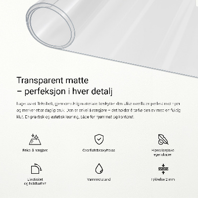 Weiches Glas transparent
