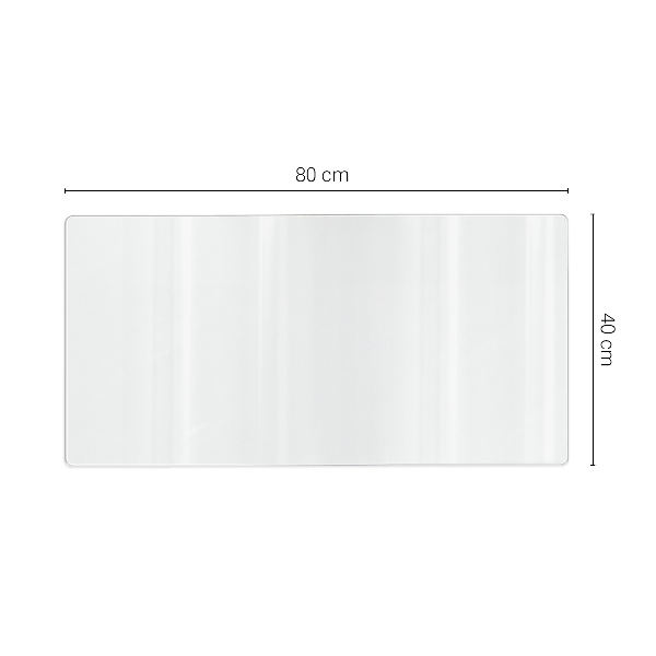 Weiches Glas transparent