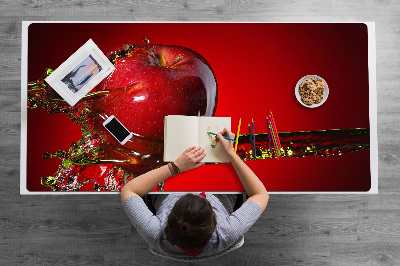 Schreibtisch Unterlegmatte Roter Apfel