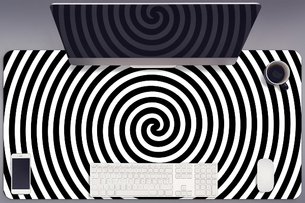 Schreibtisch Unterlegmatte Spiral