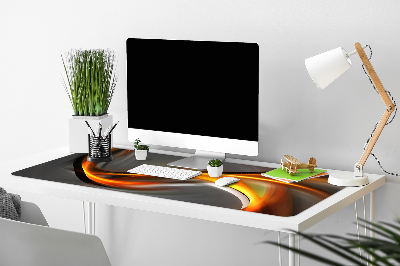 PVC Schreibtischmatte Orange Abstraktion.