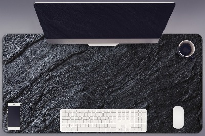 Schreibtischunterlage Schwarzer Marmor