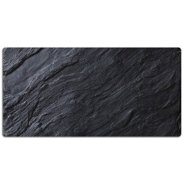 Schreibtischunterlage Schwarzer Marmor