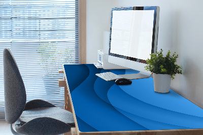 PVC Schreibtischmatte Blauer Übergang