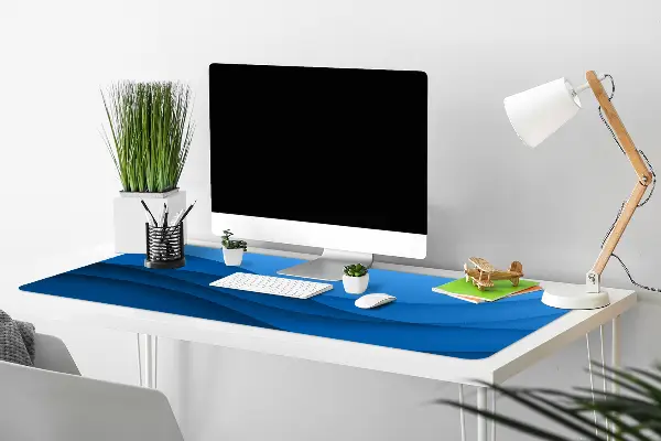PVC Schreibtischmatte Blauer Übergang