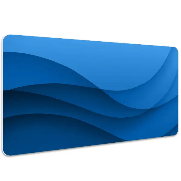 PVC Schreibtischmatte Blauer Übergang