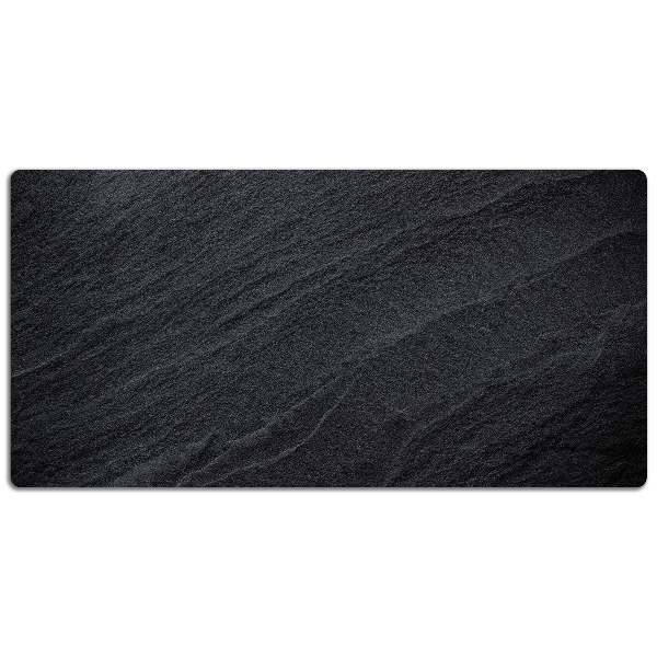 PVC Schreibtischmatte Schwarzer Sand