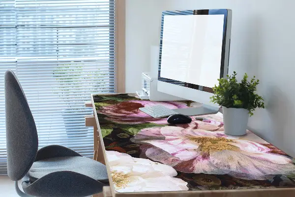 Büro-Schreibtischmatte Garten der Rosen