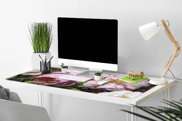 Büro-Schreibtischmatte Garten der Rosen