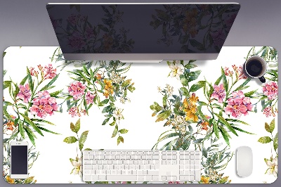 Büro-Schreibtischmatte Die blühenden Bäume