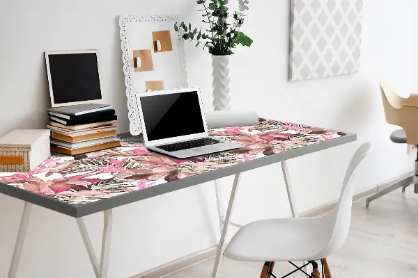 PVC Schreibtischmatte Tropische Blume.