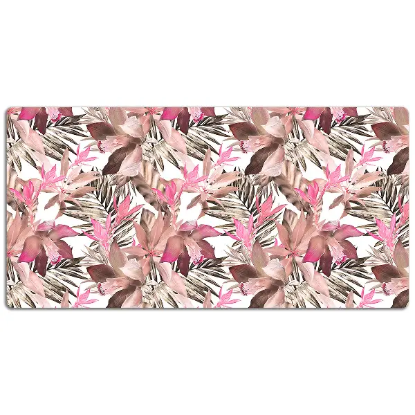 PVC Schreibtischmatte Tropische Blume.