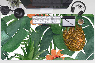 Schreibtisch Unterlegmatte Tropische Ananas