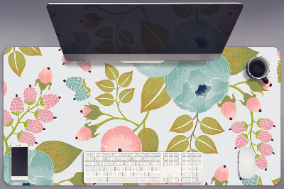 Büro-Schreibtischmatte Frühlingsblumen