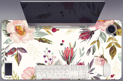 Büro-Schreibtischmatte Feldblumen