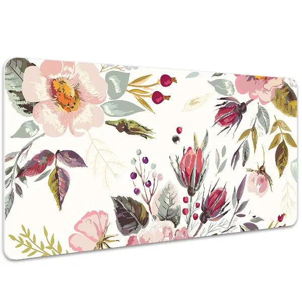 Büro-Schreibtischmatte Feldblumen