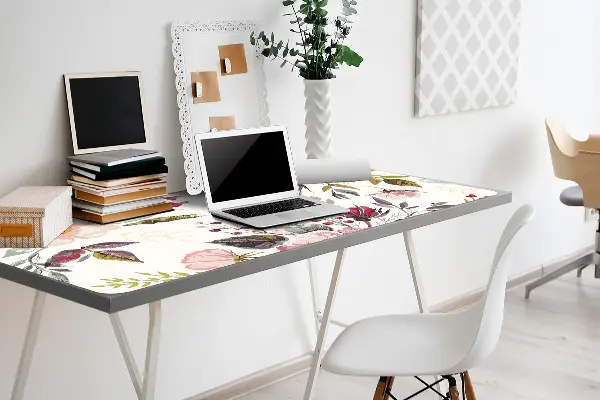Büro-Schreibtischmatte Feldblumen