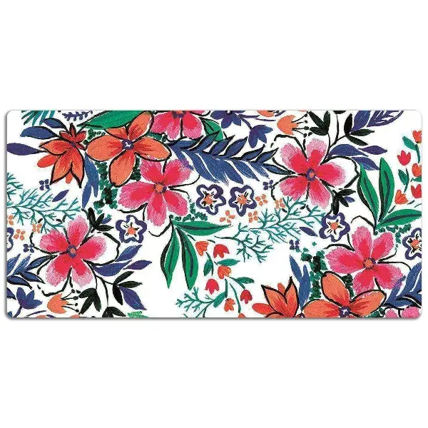 Schreibtischunterlage Farbenfrohe Blumen