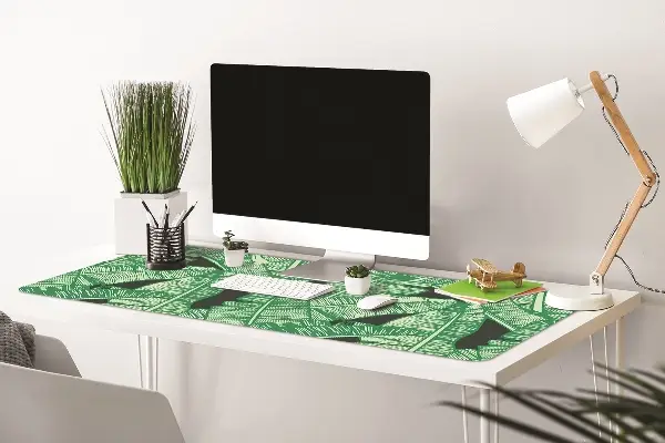 Büro-Schreibtischmatte Exotische Palmen