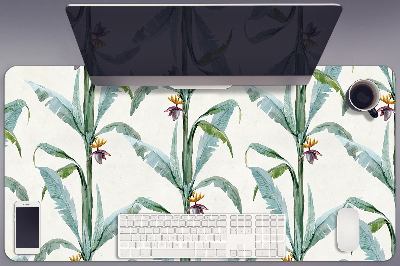 Schreibtisch Unterlegmatte Tropische Pflanzen