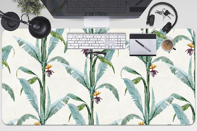 Schreibtisch Unterlegmatte Tropische Pflanzen