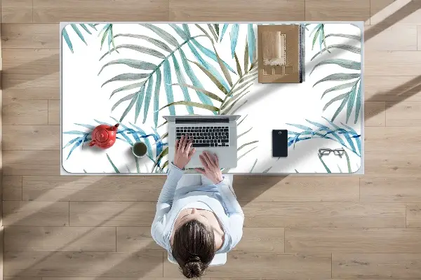 Büro-Schreibtischmatte Tropische Blätter