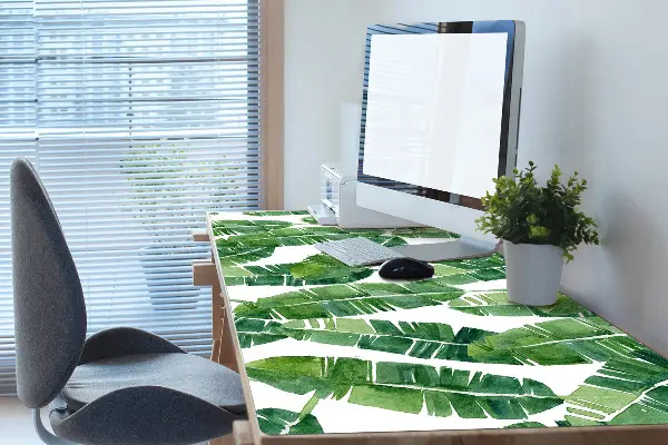 Büro-Schreibtischmatte Exotische Blätter