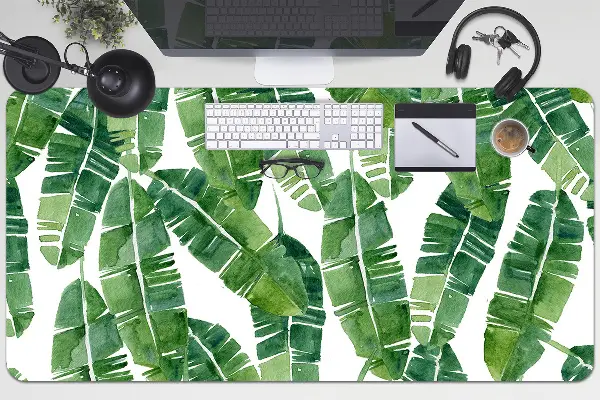 Büro-Schreibtischmatte Exotische Blätter
