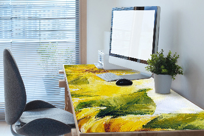 Schreibtischunterlage Sonnenblumen