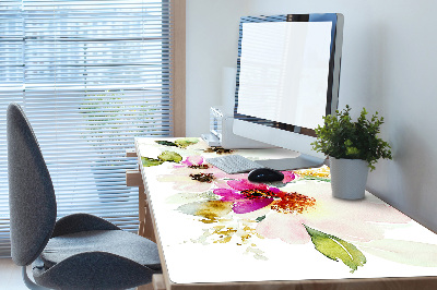 Schreibtisch Unterlegmatte Blumenstrauß