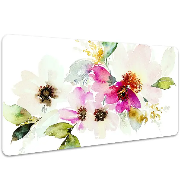 Schreibtisch Unterlegmatte Blumenstrauß