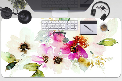 Schreibtisch Unterlegmatte Blumenstrauß
