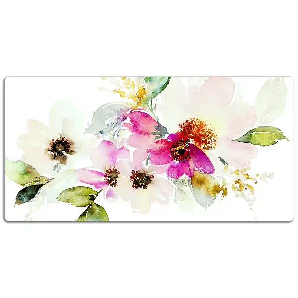 Schreibtisch Unterlegmatte Blumenstrauß