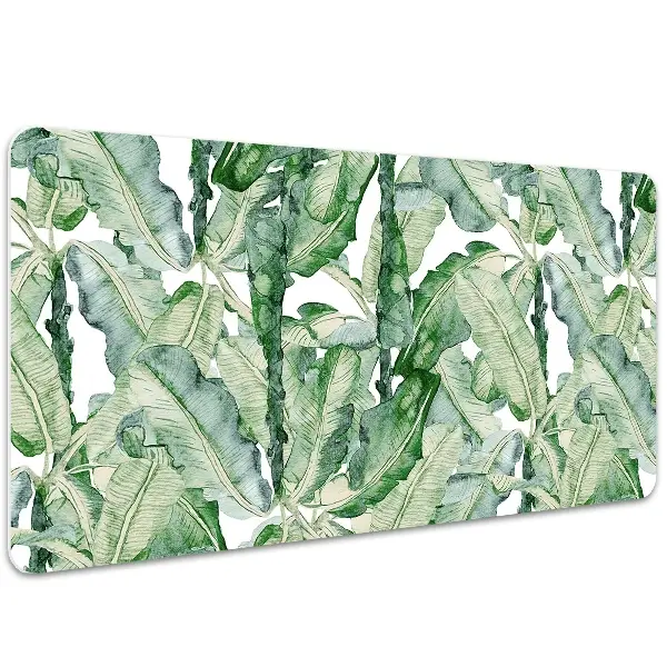 PVC Schreibtischmatte Bananenblätter