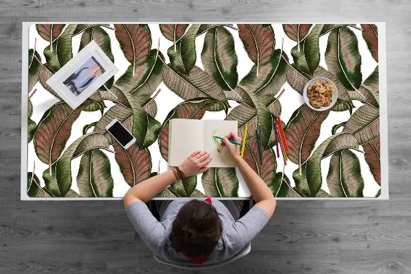 Büro-Schreibtischmatte Botanisches Blatt