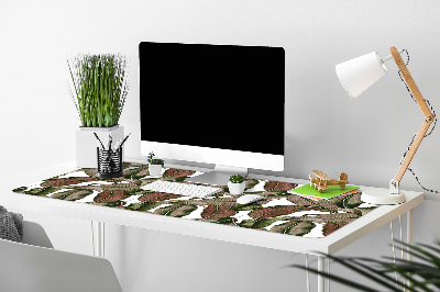 Büro-Schreibtischmatte Botanisches Blatt