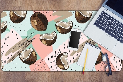 Schreibtisch Unterlegmatte Kokosnuss