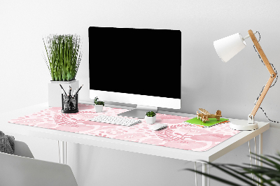Büro-Schreibtischmatte Rosa maki.