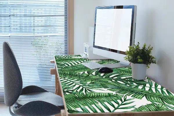 PVC Schreibtischmatte Tropische Blätter