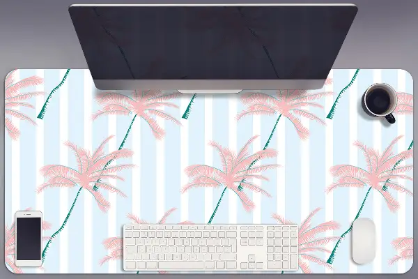 Büro-Schreibtischmatte Palmenblätter