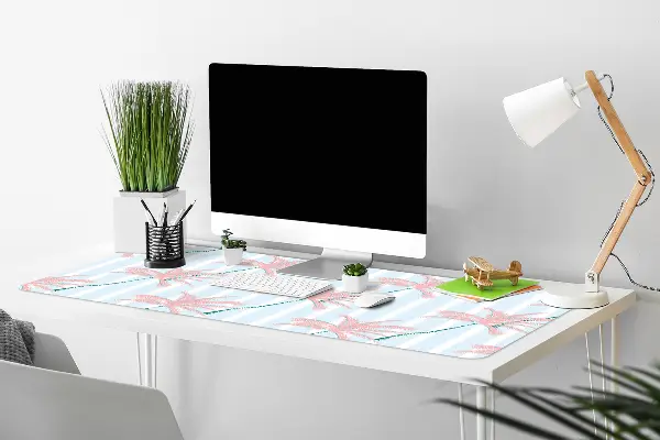 Büro-Schreibtischmatte Palmenblätter